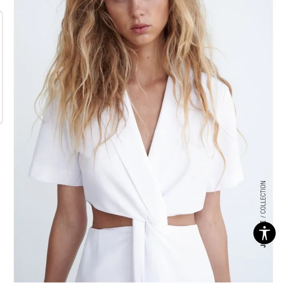 NWT Zara Cutout dress - Picture 3 of 7